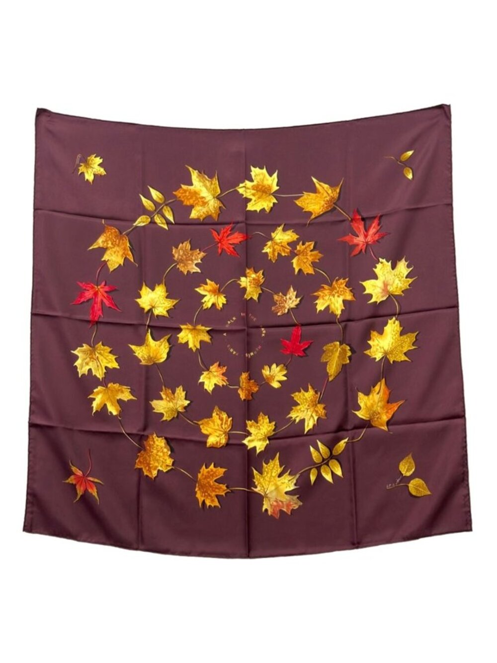 Hermes Scarf Carre 90 Silk 100% Walk in the Park